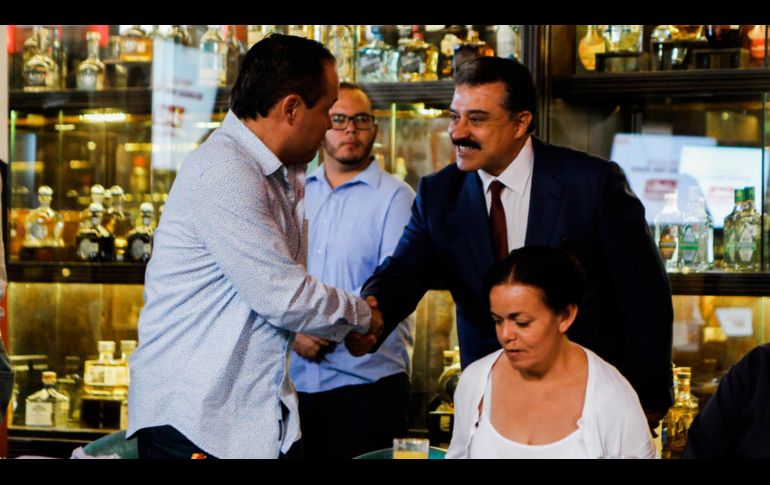 En su comunicado a los trabjadores, Lomelí advirtió de acuerdos entre Alfaro y Alfredo Barba, candidato del PRI a la presidencia de Tlaquepaque. EL INFORMADOR/G. Gallo