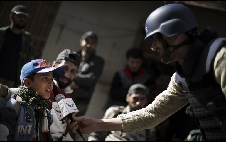 Recalcan que deben realizarse protocolos más estrictos de seguridad, sobre todo con profesionales que cubran zonas en conflicto. AP/ARCHIVO