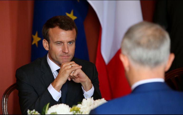 Algunos pensaron que fue un simple error de traducción literal de Macron, ya que ''délicieuse'' en francés significa ''encantadora'' tanto como ''deliciosa''. EFE / J. McCawley