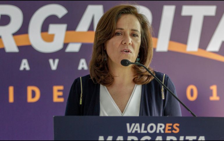 Zavala aseguró respetar las encuestas, pero afirmó que sus resultados están sujetos a cambios. NTX / ARCHIVO