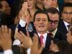 “Los candidatos y sus campañas corren en otro camino, yo soy Presidente de la República y estoy dedicado a trabajar y a cerrar bien mi administración”, aclaró el Mandatario. NTX / J. Pazos