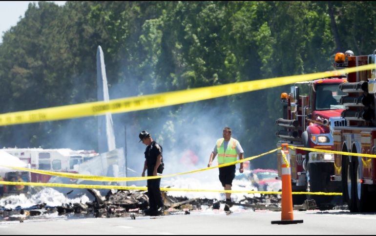 Autoridades informaron en inicio que los fallecidos eran cinco miembros de la tripulación, pero luego se supo que otras personas también estaban a bordo. EFE / S. Morthon