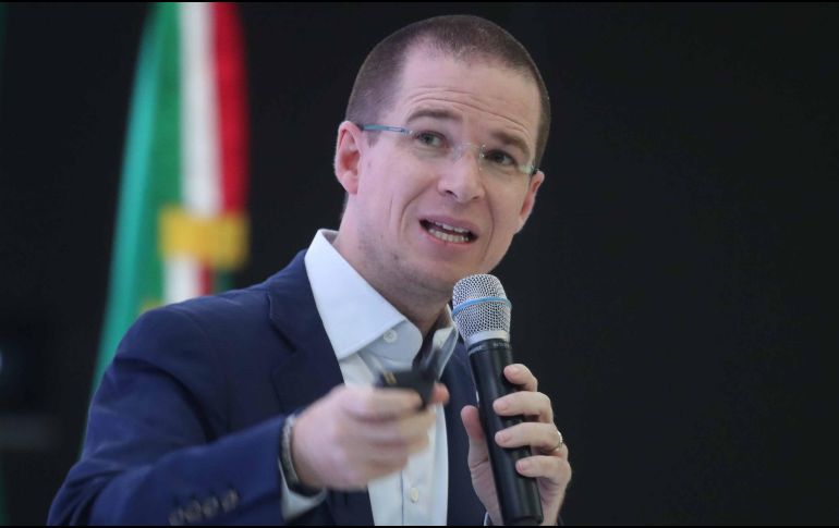 Ricardo Anaya participó en la 59 Semana Nacional de la Radio y Televisión, en Expo Santa Fe de la Ciudad de México. SUN/A. Ojeda