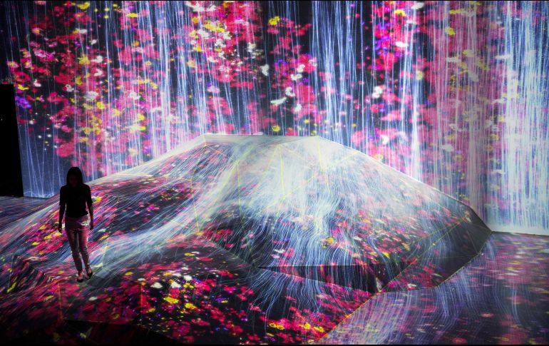 La meta de los proyectos de teamLab es: 