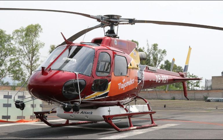 Tiene capacidad para cinco pasajeros y un tripulante quienes van completamente asegurados de acuerdo a la ley. ESPECIAL/ Policía de Tlajomulco