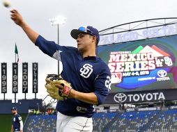 Villanueva fue nombrado el Mejor Novato de Abril, con 25 imparables, 20 carreras impulsadas y nueve jonrones. TWITTER/@Padres