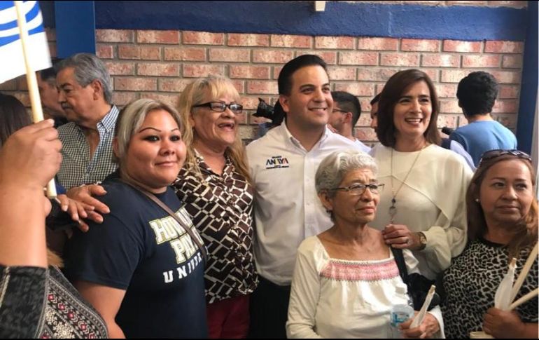 Zepeda rechazó la acusación de López Obrador de que se haya realizado una reunión con empresarios para pactar en contra del candidato de Morena. TWITTER / @damianzepeda