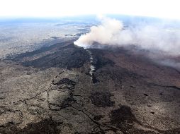 Las autoridades habilitaron dos albergues y evacuaron la zona residencial más próxima al volcán, conocida como Leilani Estates. EFE / USGS