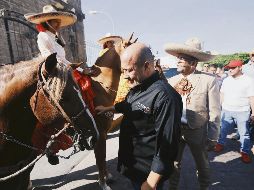 Alfaro se comprometió a que el agua llegue a todos los jaliscienses. ESPECIAL