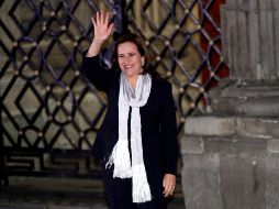 En Twitter, la aspirante dijo a la marchista, ganadora de la prueba de 20 kilómetros, que es un orgullo para México. NOTIMEX / ARCHIVO