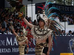 Hoy se realizó el defile cívico-militar que, con carros alegóricos y participantes referentes a la cultura e historia mexicanas, conmemoran el triunfo nacional en la Batalla de Puebla. NTX / C. Pacheco