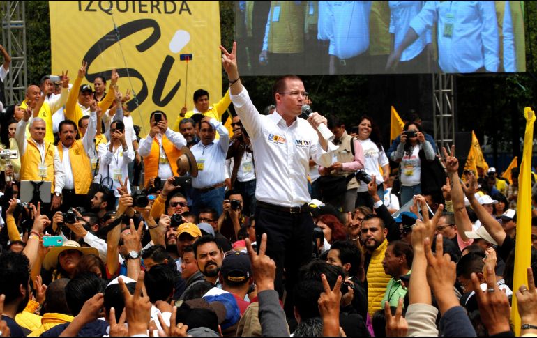 Anaya sostuvo que el conflicto de López Obrador con empresarios afecta a la confianza en invertir, lo que deriva en la pérdida de empleos. NTX / J. Lira