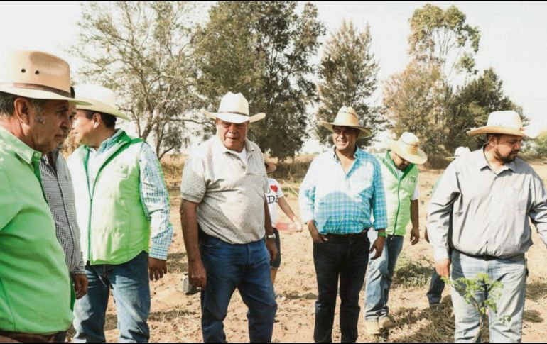 Gira. Cosío señala que la ciudadanía quiere soluciones para la inseguridad. ESPECIAL