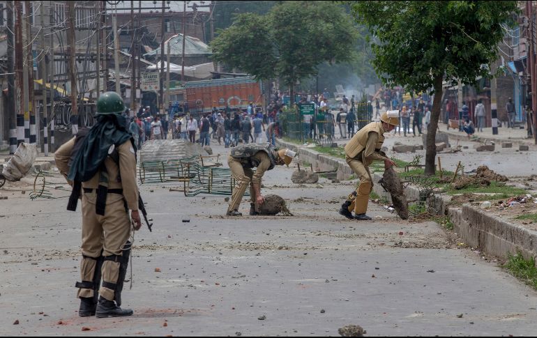 Tras el asesinato en julio de 2016 de un joven insurgente, la región se hundió en meses de protestas que dejaron más de un centenar de muertos. AP/D. Yasin