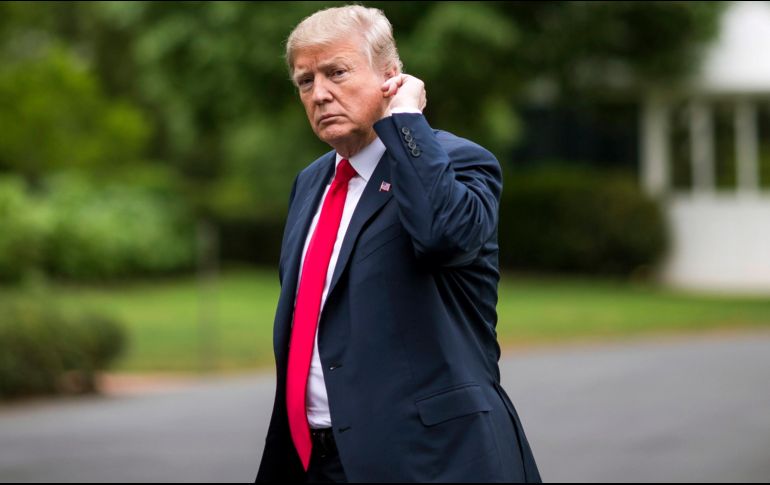 Trump ha reiterado en varias ocasiones su intención de abandonar el acuerdo nuclear iraní. EFE/Z. Gibson