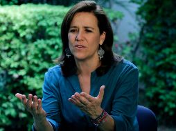 Zavala aterrizó en el Aeropuerto Internacional General Francisco Javier Mina, en punto de las 9:05 de la mañana. NTX / A. Monroy