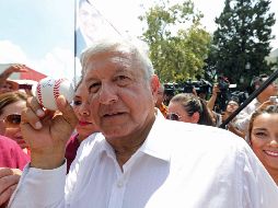 López Obrador hizo estas declaraciones durante un mitin en Guadalupe, Nuevo León, este domingo. SUN / V. Rosas