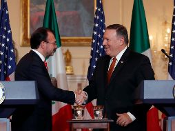 Videgaray dijo el lunes que la relación bilateral “se encuentra en un momento de definición”. AP / A. Brandon