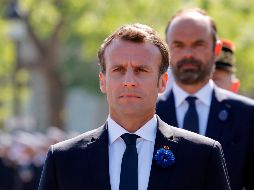 Macron había intentado persuadir a Trump de no abandonar el acuerdo durante su visita a EU a finales de abril. AFP / F. Guillot