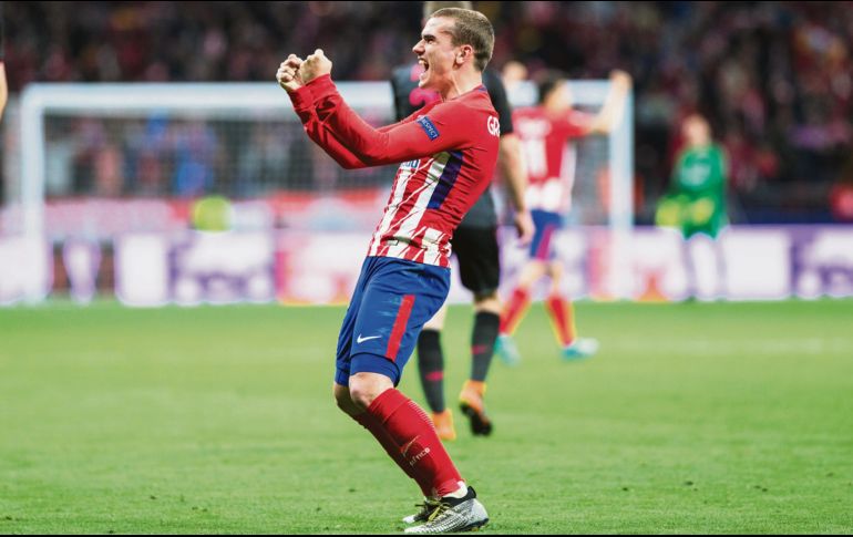 Vigente. Antoine Griezmann tiene contrato hasta 2022 con el Atlético de Madrid. EFE