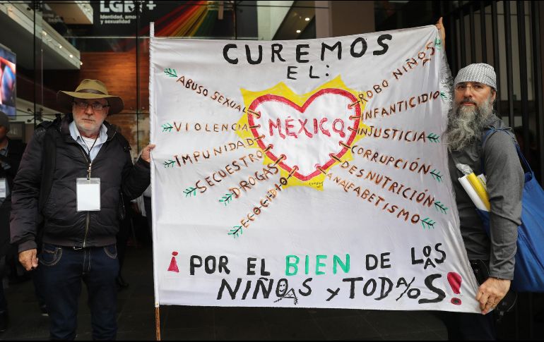 El evento fue organizado por el Movimiento por la Paz, Justicia y Dignidad y la Comisión Nacional de Derechos Humanos. SUN/Valente Rosas