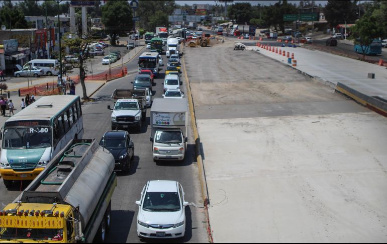La SIOP informó que con la restricción vial, las unidades de transporte público que circulan por la zona, no tendrán modificaciones en su ruta habitual. EL INFORMADOR/ ARCHIVO