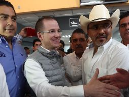 En un evento realizado en Tamaulipas, Anaya también se comprometió a velar por la seguridad de esta entidad de resultar ganador de las elecciones. SUN / A. Ojeda