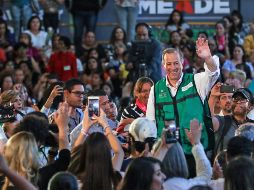 Meade realizo un acto proselitista en Chihuahua hoy, miércoles 9 de mayo de 2018. SUN / G. Espinosa