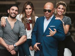 Integrantes de 90’s Pop Tour. De izquierda a derecha: Pablo Portillo, Melissa, Claudio Yarto y Regina. EL INFORMADOR/F. Atilano