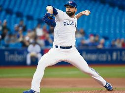 Jaime García. El mexicano se fue sin decisión en el triunfo de Azulejos sobre los Marineros de Seattle. AP