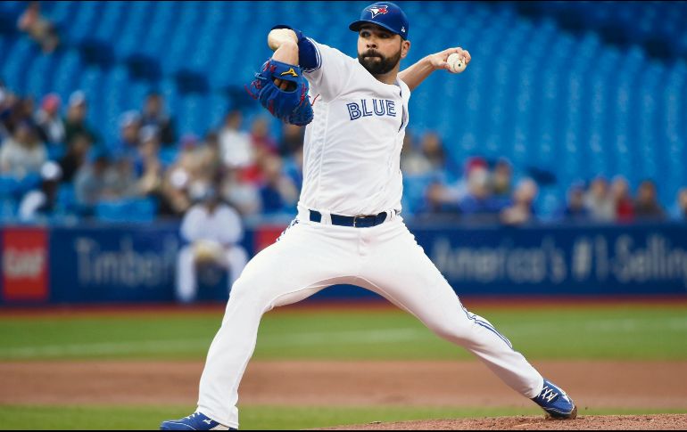 Jaime García. El mexicano se fue sin decisión en el triunfo de Azulejos sobre los Marineros de Seattle. AP