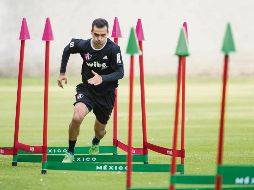 Rafa Márquez. El jugador se mantuvo entrenando pese a no tener certeza de ser convocado por Osorio al Tri. MEXSPORT