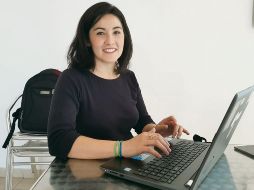 Ser madre no ha sido un obstáculo para Blanca, que ha podido seguir creciendo en sus trabajos. EL INFORMADOR/T. Villaseñor