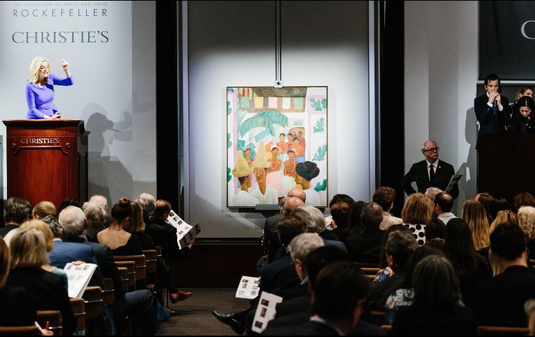 El precio pagado por la pintura superó la marca impuesta en 2016 por 