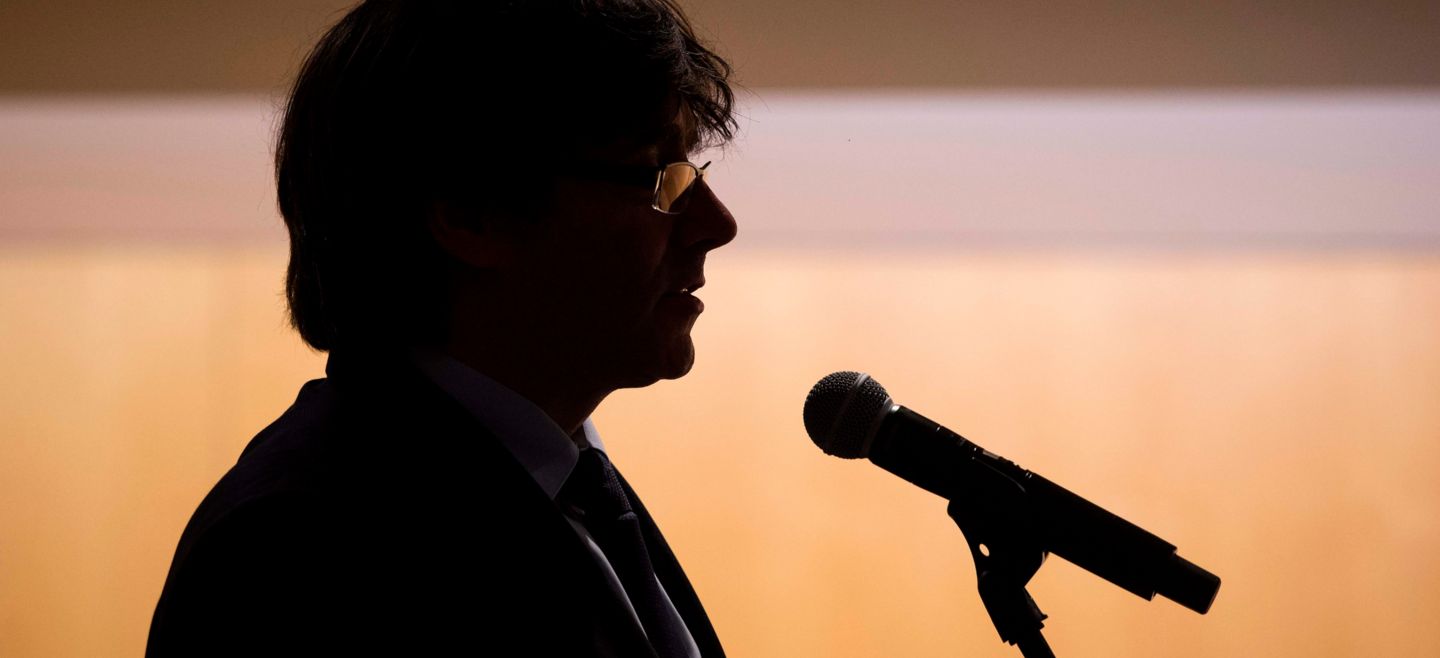 Puigdemont señaló que su renuncia no implica el fin de las ambiciones independentistas de Cataluña. AFP / ARCHIVO