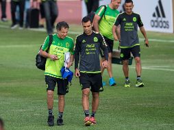 Según información extraoficial, Márquez (D) tendría el asenso de la FMF para formar parte del plantel mundialista. MEXSPORT/ARCHIVO