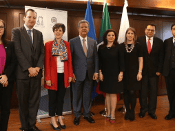 Las magistradas y magistrados que integran el máximo órgano jurisdiccional se dijeron comprometidos con la democracia. TWITTER / @TEPJF_informa