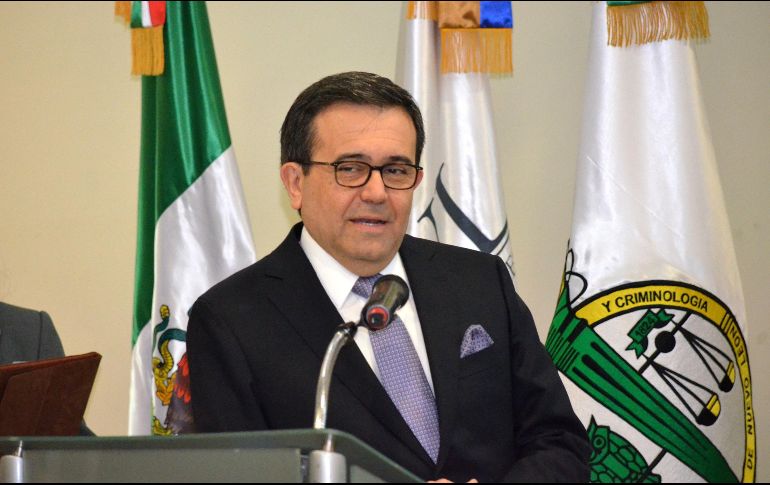 Ildefonso Guajardo indicó que la prioridad para EU es ir resolviendo uno por uno los temas, ahorita están centrados en el sector automotriz.  SUN / ARCHIVO