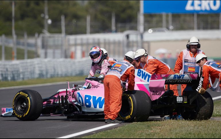 Le quedaban 14 minutos a la sesión de entrenamientos libres cuando 