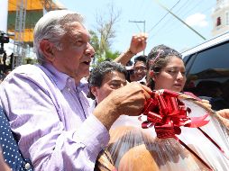 BBVA Bancomer anunció la ausencia de López Obrador en el evento tras enterarse de esto hoy mismo, viernes 11 de mayo de 2018. SUN / Valente Rosas