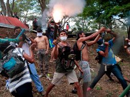 Las protestas iniciaron como manifestaciones estudiantiles contra una reforma a la seguridad social. AFP / D. Ulloa