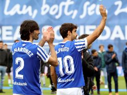 El club de San Sebastián ocupa por el momento el noveno lugar de la tabla general. EFE/J. Herrero