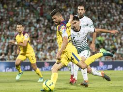 Los azulcremas reciben al Santos en duelo de vuelta mañana domingo a las 19:00 horas. MEXSPORT/ARCHIVO