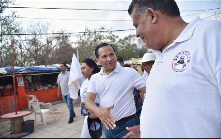 Además el candidato precisó que iniciará su rehabilitación para que cuente con más seguridad y mejor equipamiento. TWITTER/ @ealmaguerr