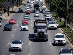 En Jalisco se contempló restringir la circulación de vehículos pesados en López Mateos entre las 06:00 y 10:00 horas. EL INFORMADOR/F. Atilano