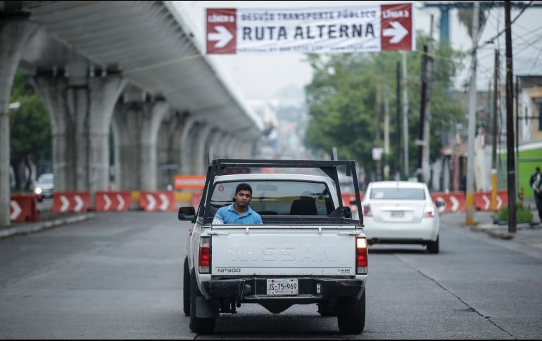Según las proyecciones, dicho cierre permanecerá durante tres meses. EL INFORMADOR/ARCHIVO