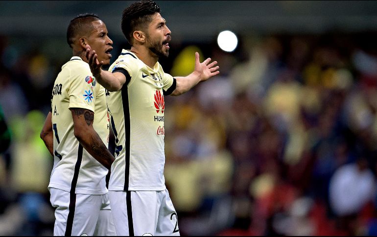 El América, apoyado por su afición y en su estadio, buscará la remontada histórica ante el Santos. MEXSPORT/ARCHIVO