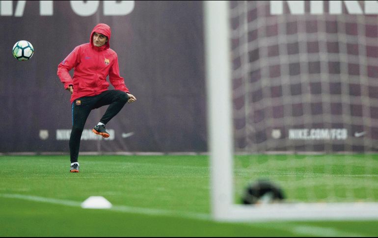 Ernesto Valverde. El técnico quiere cerrar la temporada sin caídas. EFE