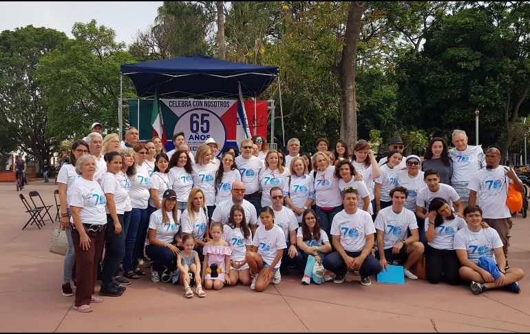 En el evento se realizó un recital de canciones israelíes y una degustación de falafel. EL INFORMADOR / G. Arenas