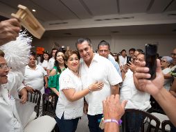 Jaime Rodríguez estuvo de gira en Tamaulipas. NOTIMEX